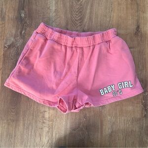 90's pink shorts!